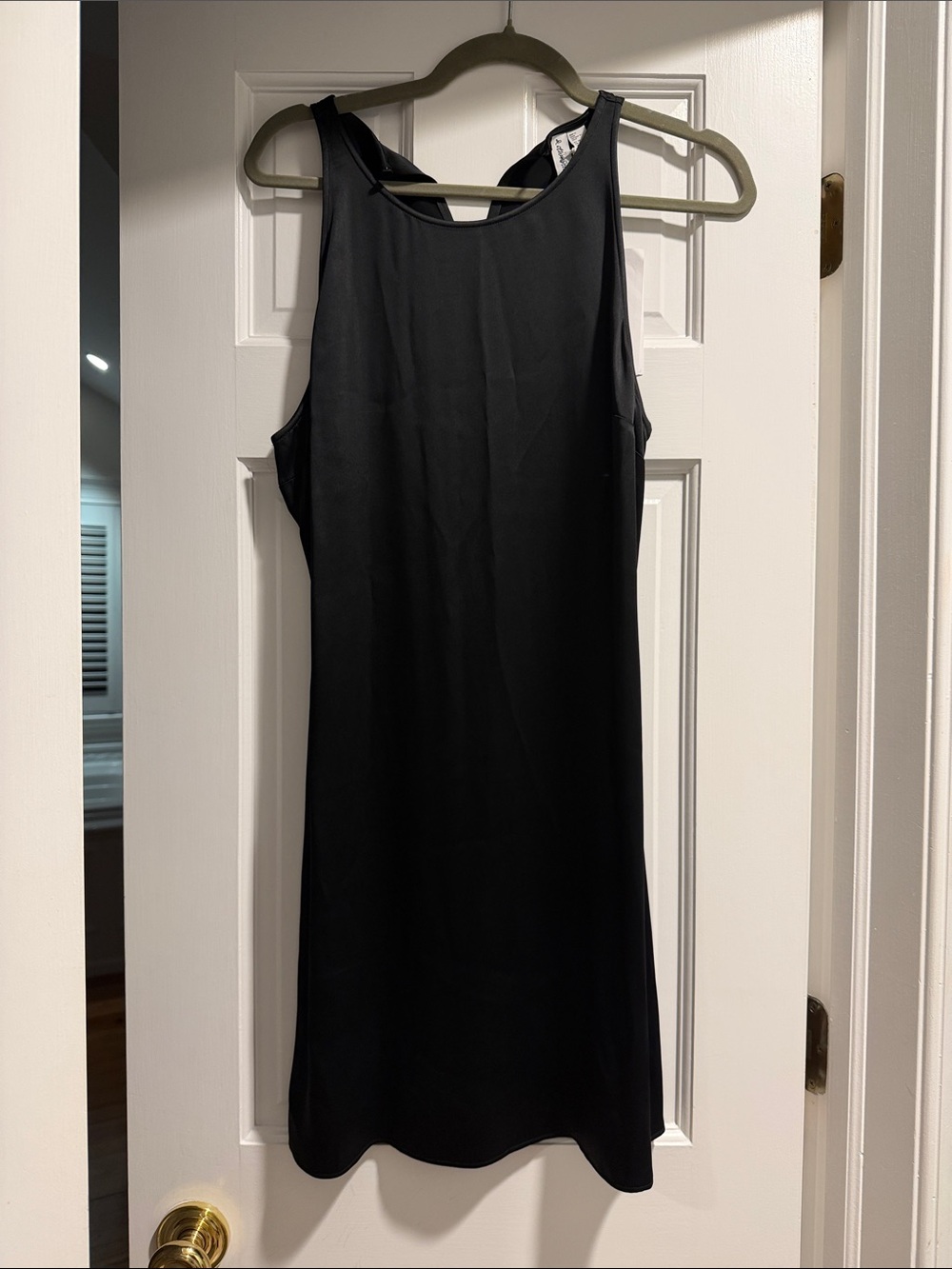 & Other Stories Classic Black Sleeveless Shift Dress